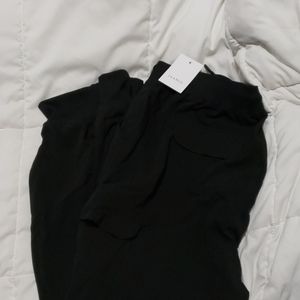 Black jannuu cargo scrubs 1XL